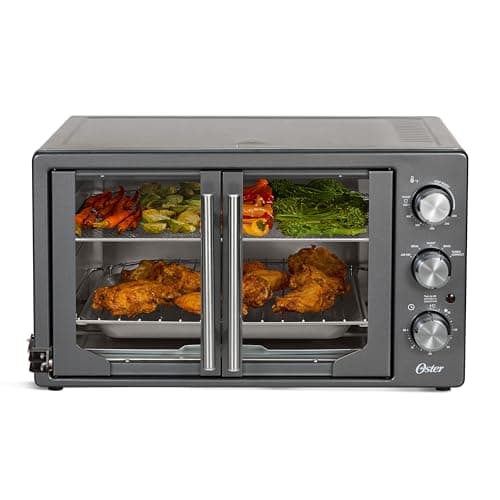 Oster Oster Extra Large 42 L French Door Countertop Toaster Oven, 6-in-1