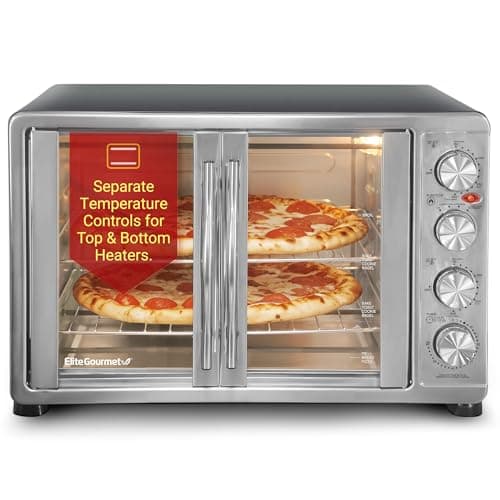 Elite Gourmet Elite Gourmet ETO4510B French Door 47.5 Qt Convection Oven